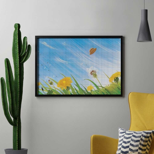 Glitter DIY Canvas Wall Art 12"×8"
