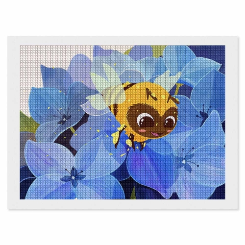 Glitter DIY Canvas Wall Art 16"×12"