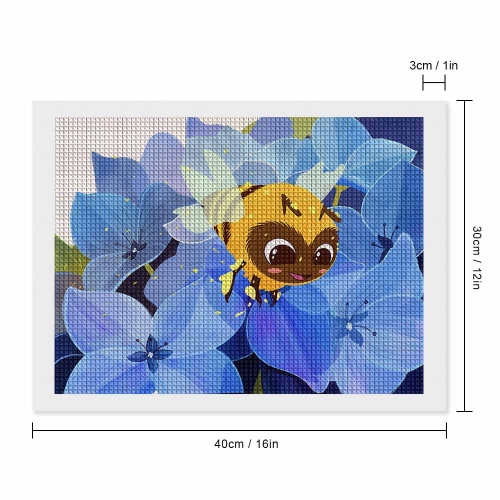 Glitter DIY Canvas Wall Art 16"×12"