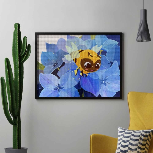 Glitter DIY Canvas Wall Art 16"×12"