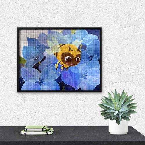 Glitter DIY Canvas Wall Art 16"×12"
