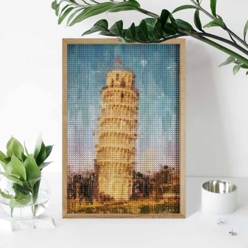 Glitter DIY Canvas Wall Art 8"×12"