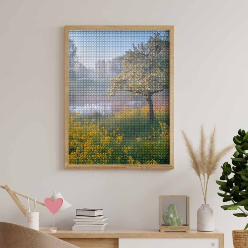 Glitter DIY Canvas Wall Art 12"×16"