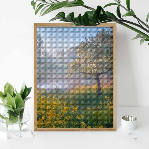 Glitter DIY Canvas Wall Art 12"×16"