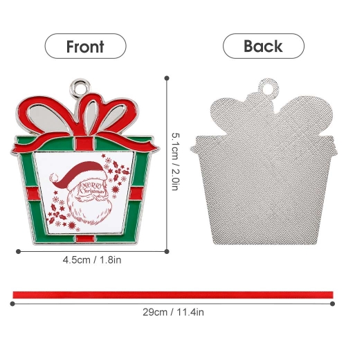 Christmas Aluminum Ornament-Trapezoid