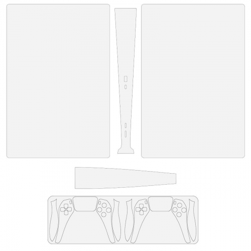 PS5 Game Console Sticker (Digital Version)