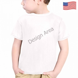 Little Kids' All Over Print Crew Neck T-Shirt (Model T40-2)
