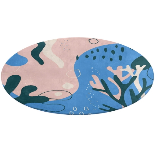 Coral Velvet Floor Mat 80*80cm