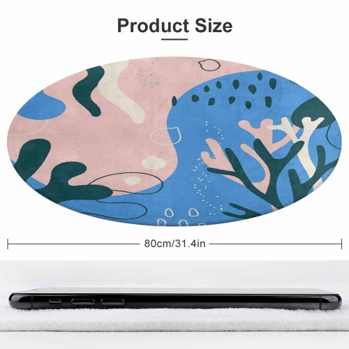 Coral Velvet Floor Mat 80*80cm