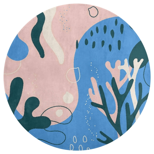 Coral Velvet Floor Mat 80*80cm