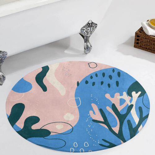 Coral Velvet Floor Mat 80*80cm