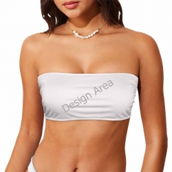 Chest Wrap Bikini Top (Model S36)