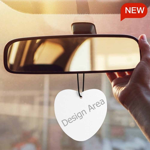 Car Air Freshener (One Pcs)(Heart/Rhombus)