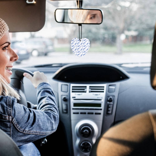 Car Air Freshener (Three Pcs)(Heart/Rhombus)