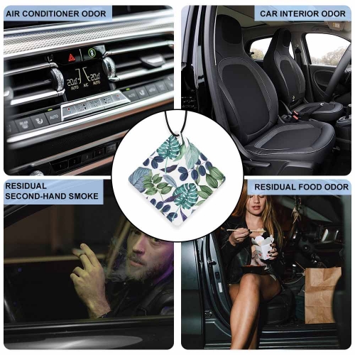 Car Air Freshener (Three Pcs)(Heart/Rhombus)