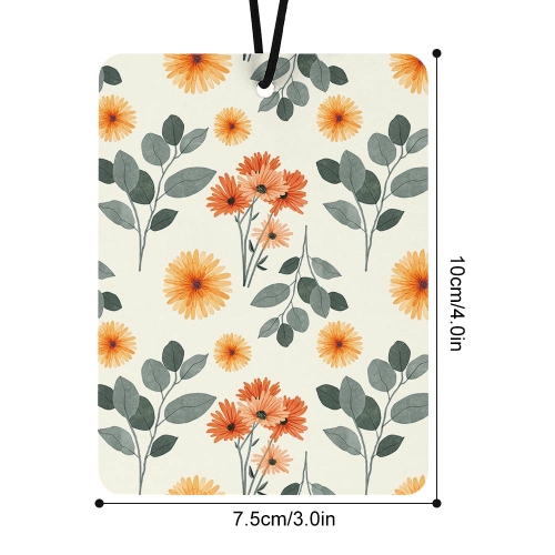 Car Air Freshener (Five Pcs)(Rectangle)