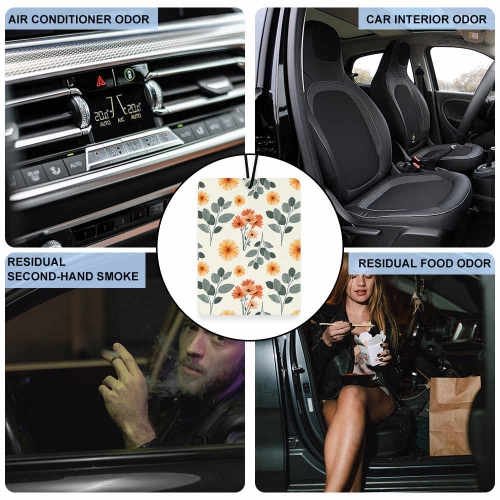 Car Air Freshener (Five Pcs)(Rectangle)