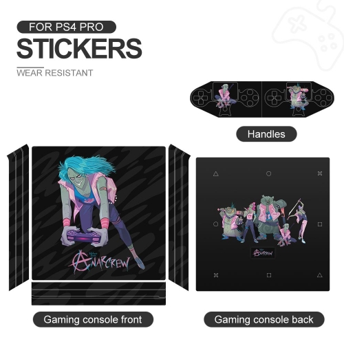 Game Console Stickers (PS4 Pro)