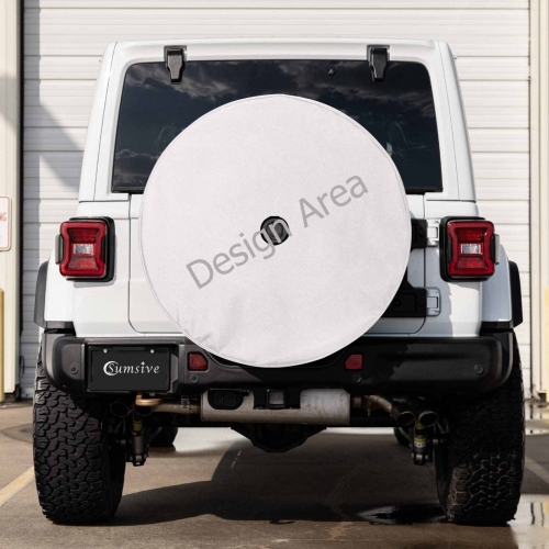 Spare Tire Cover with Backup Camera Hole (28 Inch)
