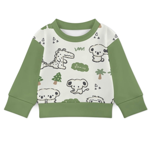 Kids' Drop-Shoulder Crewneck Sweatshirt