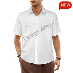 Polo Collar Short Sleeve Shirt