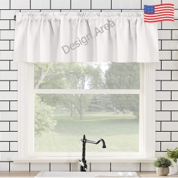 Window Curtain Valance 60"x18"