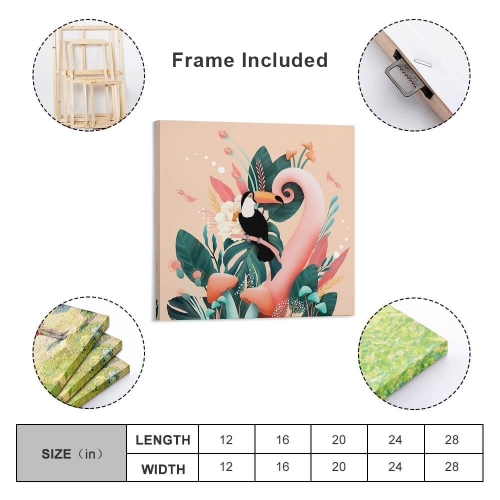Frame Canvas Print 12"x12" (Square)