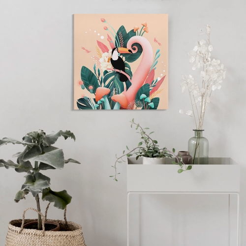 Frame Canvas Print 16"x16" (Square)