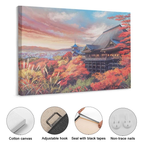 Frame Canvas Print 40×30cm (Horizontal)