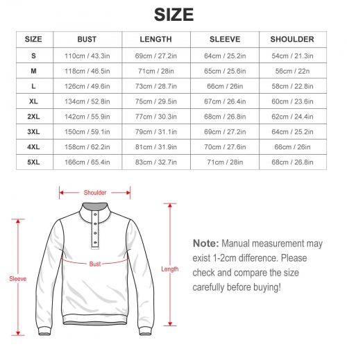 Men's Stand Collar Sweatshirt