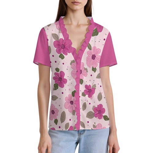 Women's Short Sleeve Cardigan