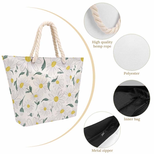 Hemp Rope Tote Bag