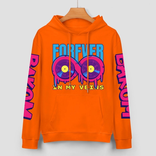 Unisex Cotton Hooded Sweatshirt