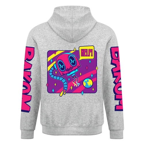 Unisex Cotton Hooded Sweatshirt