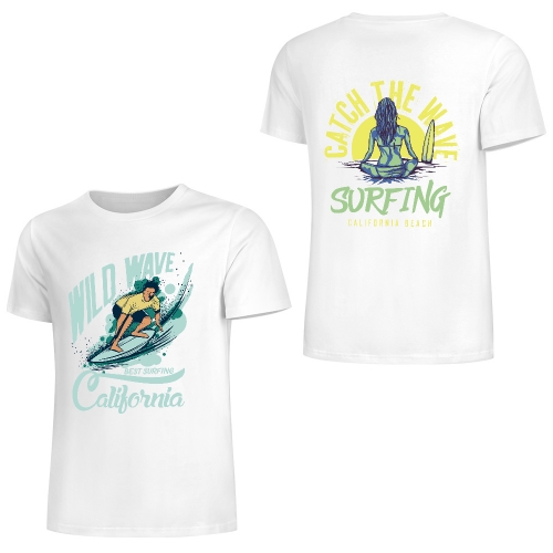 Men's T-Shirt - 160g Pure Cotton (Two Sides Printing)