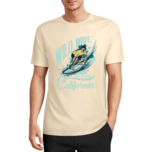 Men's T-Shirt - 160g Pure Cotton (Two Sides Printing)