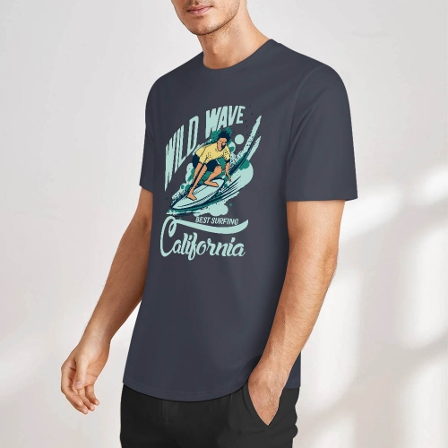 Men's T-Shirt - 160g Pure Cotton (Two Sides Printing)