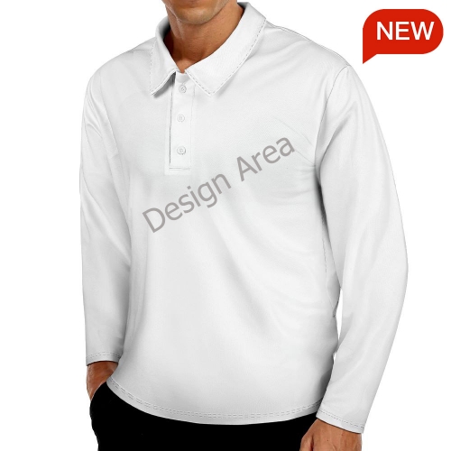 Men's Long Sleeve Polo Shirt