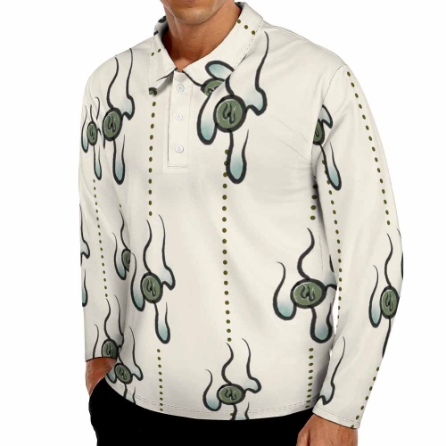 Men's Long Sleeve Polo Shirt