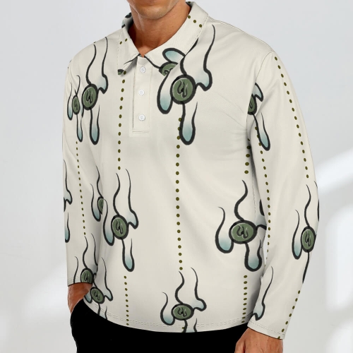 Men's Long Sleeve Polo Shirt