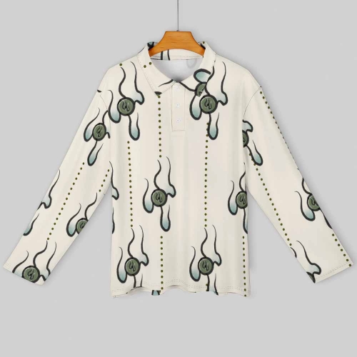 Men's Long Sleeve Polo Shirt