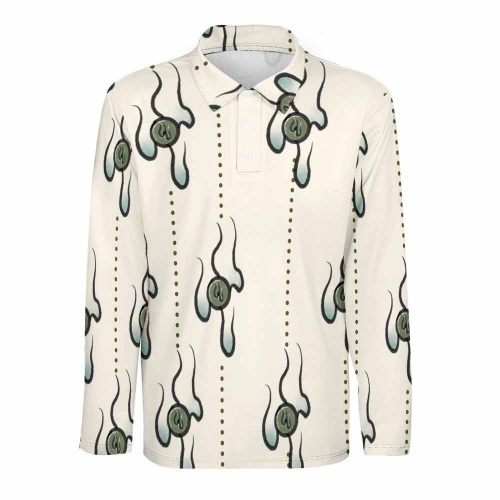 Men's Long Sleeve Polo Shirt