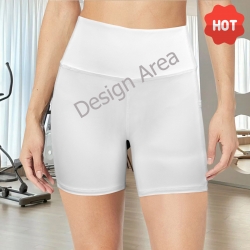 High Waist Deep Pockets Yoga Shorts