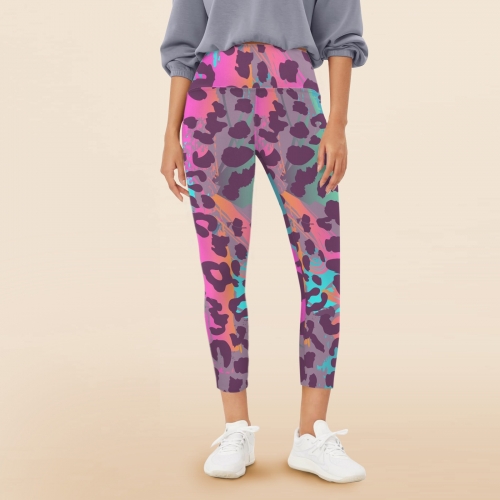 Women's High Waist Pockets Yoga Leggings