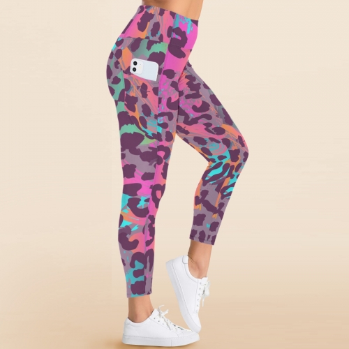 Women's High Waist Pockets Yoga Leggings