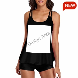 Split Takini Swimsuit (Front Side Printing)