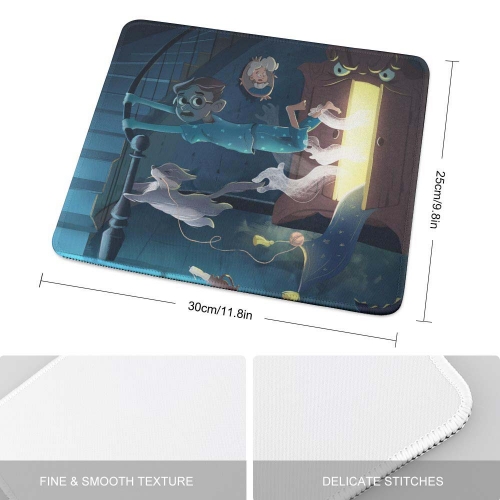Mouse Pad 9.8"×11.8" (Stitched Edge)