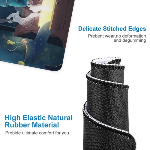 Mouse Pad 9.8"×11.8" (Stitched Edge)