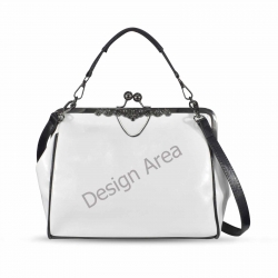 Kisslock Crossbody Shoulder Bag (Model 1752)