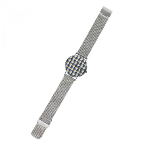 Men's Steel Bracelet Watch Without Numbers